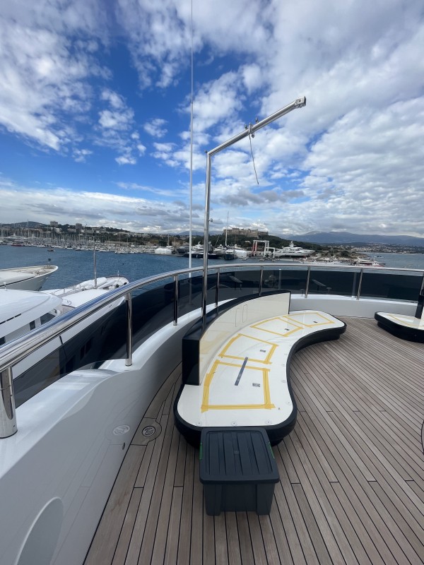 Window Tint Film for boat at Cannes in French Riviera