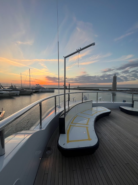 Window Tint Film for boat at Cannes in French Riviera